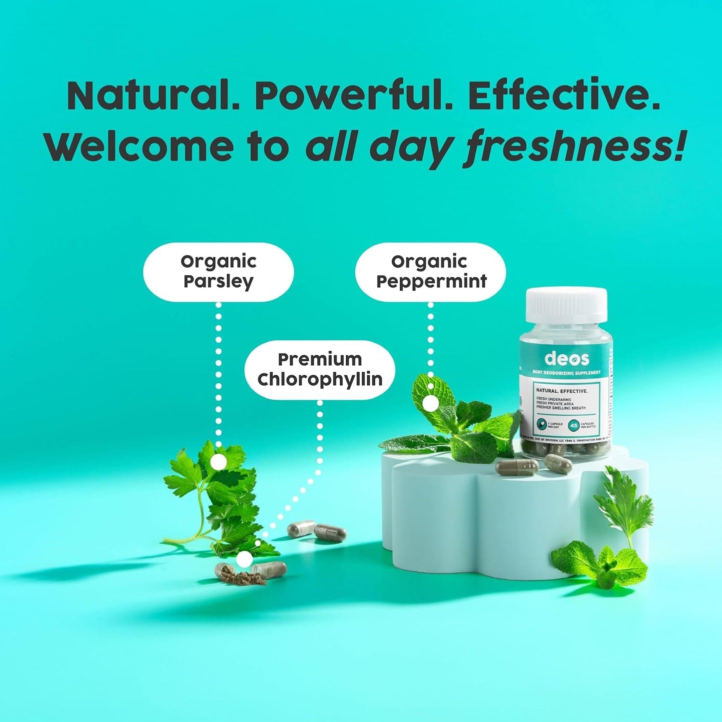 Deos™ Body Deodorizer（Two bottles）